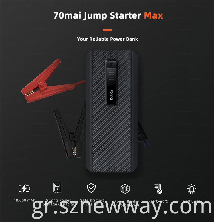 70mai Jump Starter Max